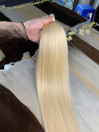 EXTENSIONES DE CABELLO RUBIO EXTRA CLARO