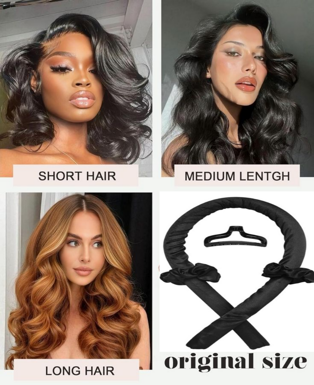 RIZADOR DE CABELLO SIN CALOR